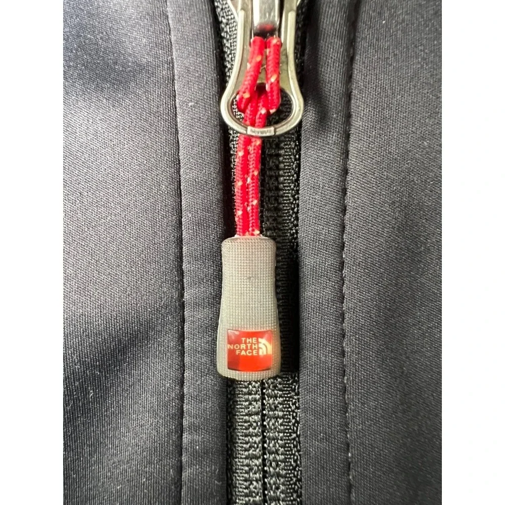The North Face Summit Series Windstopper Jacket Black Hooded Softshell Mens L